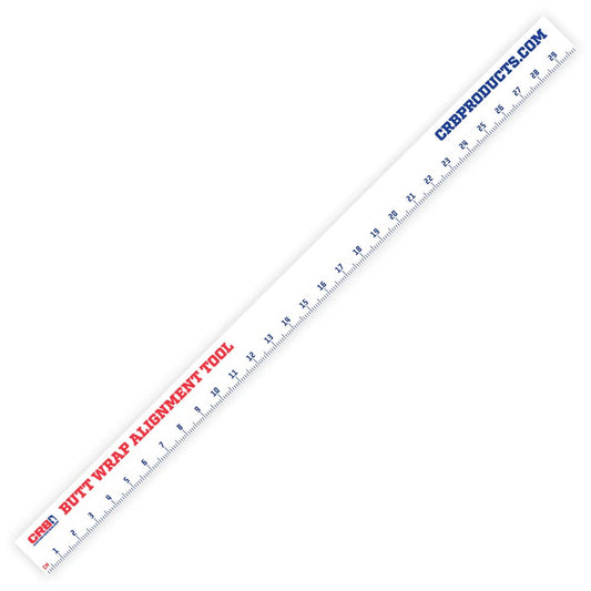 CRB Metric Ruler Sticker for CRB Butt Wrap Alignment Tool