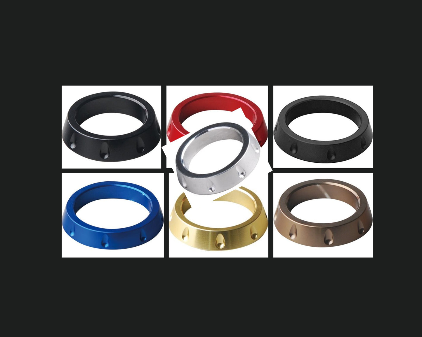 ALPS TRCAH Aluminum Trim Ring for CAH Reel Seats